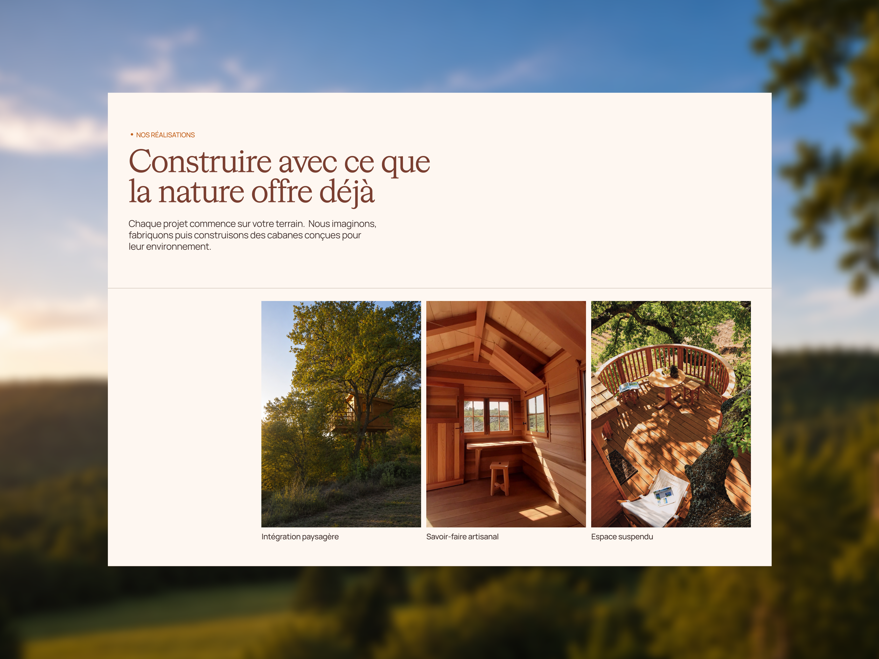Visuel 3 du projet La Cabane Perchée